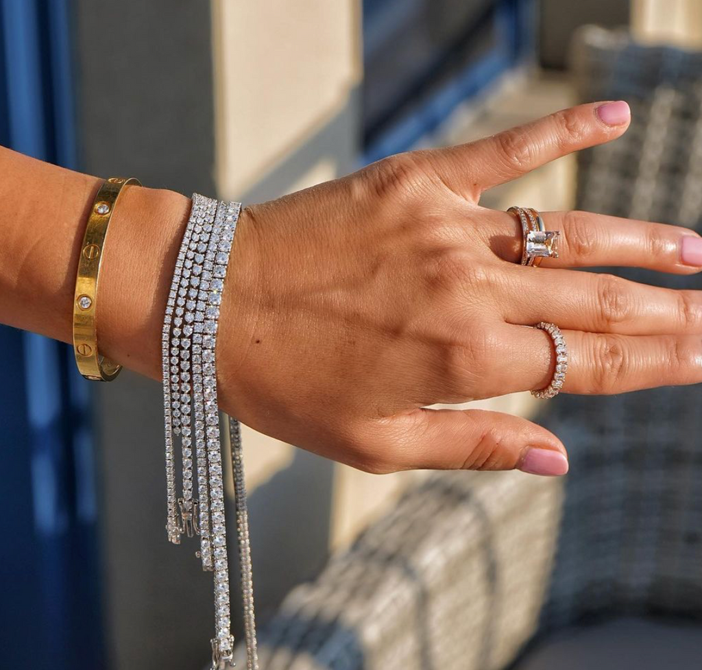 【Numbering】関税/送料込み N-dia Tennis Bracelet/3 Prong Numbering N-dia Tennis Bracelet / 3 Prong #3910 BMH547